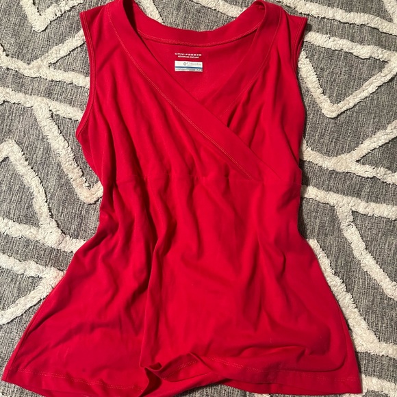 Columbia Hot Pink Women's Tank Top - Picture 1 of 4